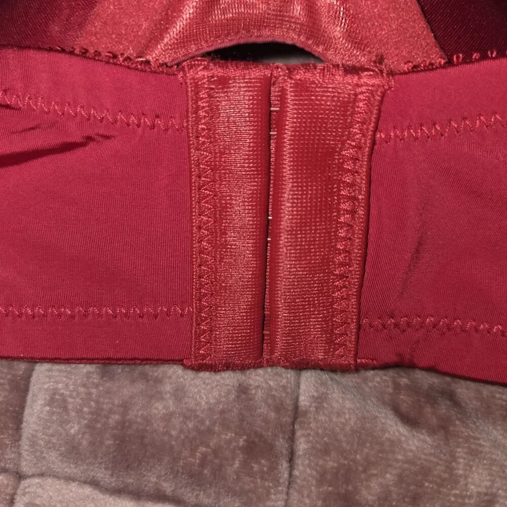 Torrid Smooth Push-Up Plunge Underwire Bra - Red, Size 42D